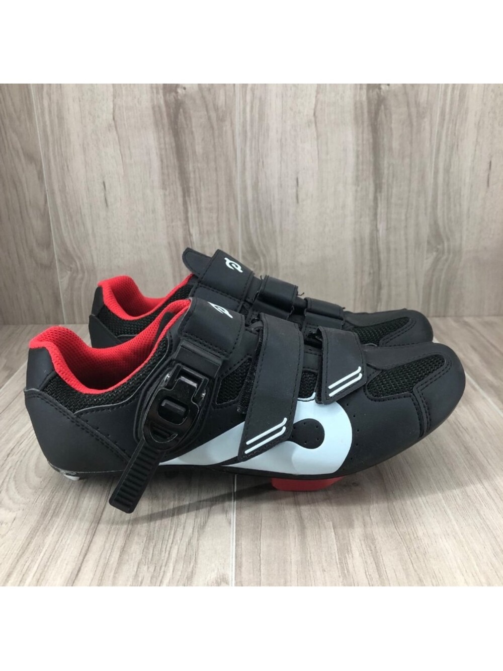 Peloton Altos Cycling Shoes Womens EU 39 Black Quick Ratchet Clip Shoes